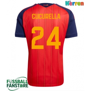 Spanien Marc Cucurella #24 Replik Heimtrikot WM 2026 Kurzarm